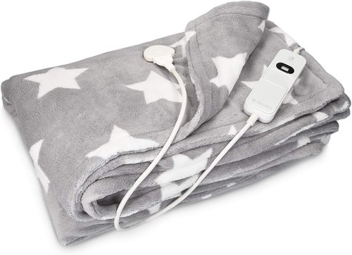 Heated throw electric blanket - throw,