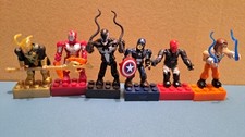 Mega Bloks - Marvel blind bag - Lot of 6 including Ironman, Loki See description