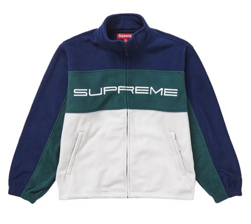 Supreme polartec zip jacket - supreme,
