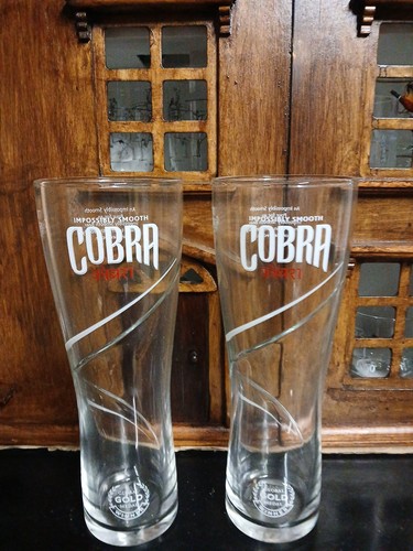 Cobra beer glasses - x,