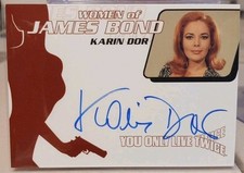 Women Of James Bond 007 In Motion Karin Dor Autograph as Helga Brandt WA4 2003 