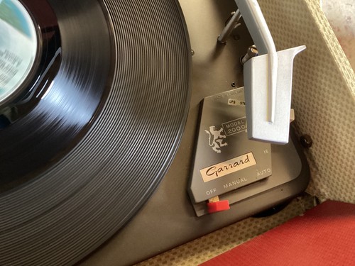 Vintage record player - record, for