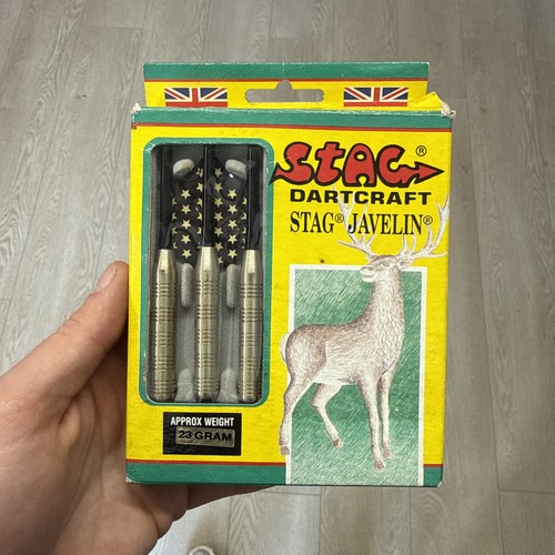Vintage dart set stag - dart,