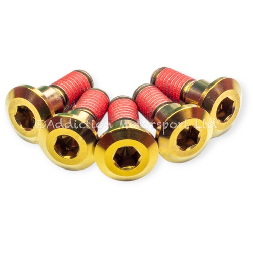 Bronze titanium rear disc - titanium,