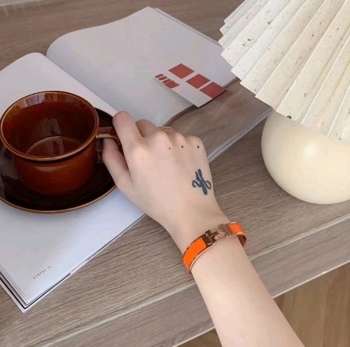 Hermes clic clac bracelet - ,