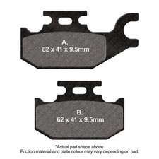 EBC TT Brake Pads Front Left