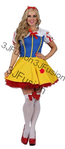 Snow white costume adult - snow,