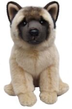 Akita Puppy  Plush Soft Toy Dog Teddy. by Faithful Friends, Gift. 25cmH