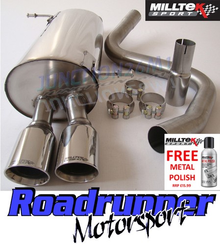 Milltek exhaust fiesta mk7 - mk7, 1.6