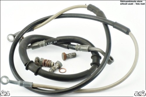 Front and rear brake hoses - brake,