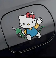 Hello Kitty Petrol Pump Vinyl