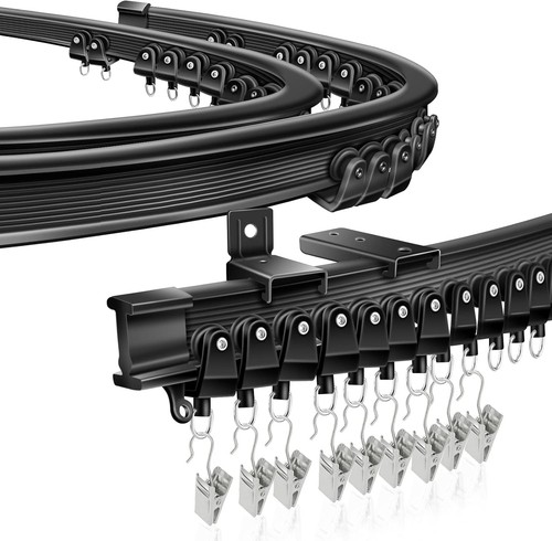 Ceiling curtain track for - curtain, bay