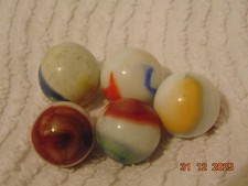 Old Glass Marbles, Cats Eye