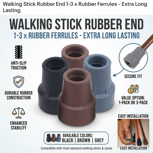Walking stick rubber end - walking,