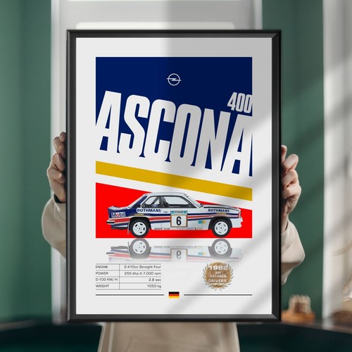 Opel ascona 400 - 400,, rohrl