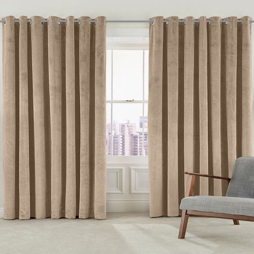 Plush velvet curtains - plush,