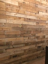 Reclaimed Pallet Wood Cladding Boards Wooden Timber 120 Boards