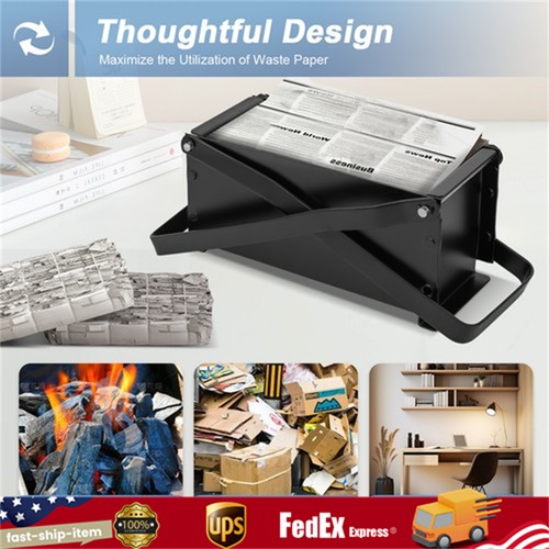 Brick briquette maker paper - brick,