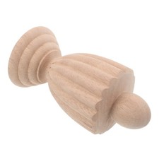  Unfinished Wood Finials: Decorative Bed Post Finials Flagpole Topper For Diy