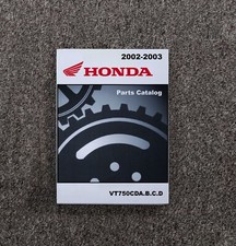 2002 Honda VT750CDA VT750B VT750C VT750D Shadow Ace Motorcycle Parts Catalog