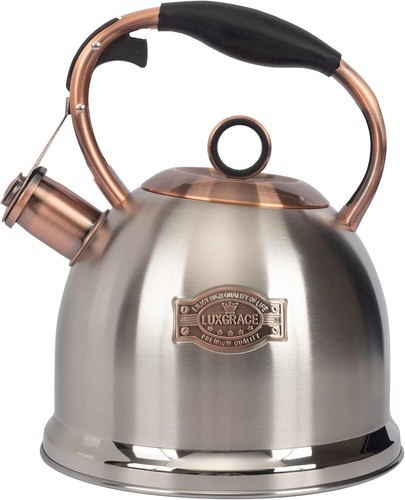 Whistling stovetop tea kettle - whistling,
