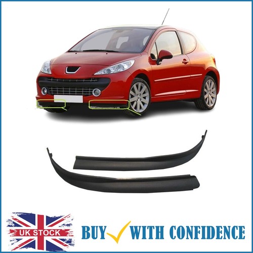 Front bumper spoiler set left - front,
