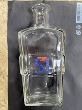 Vintage French Bistro Cafe Pastis 51 Glass Water Jug Carafe Homebar Breweriana