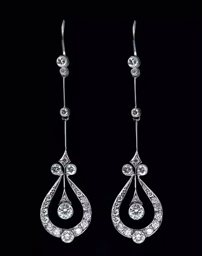 Vintage art deco style - deco, 2ct