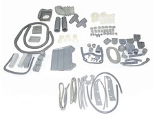 New Lambretta Complete Rubber Kit Grey Colour GP DL Model S2u