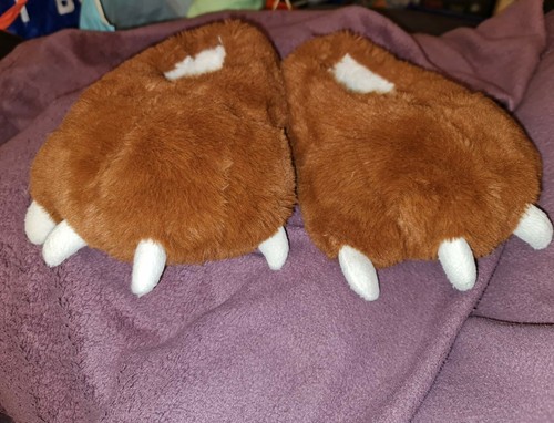 Joules gruffalo feet - x, costume