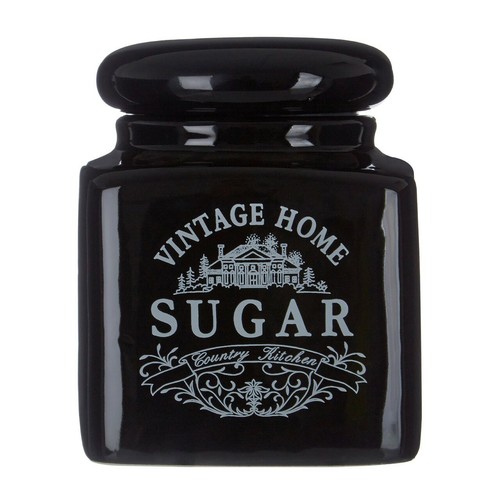 Vintage home black ceramic tea - home,