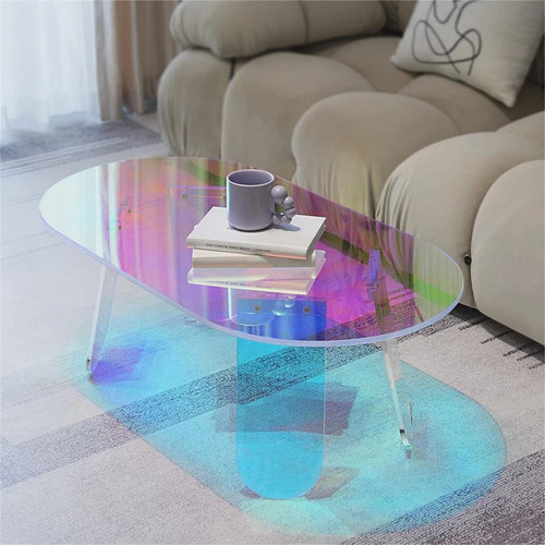 Acrylic coffee table - acrylic,