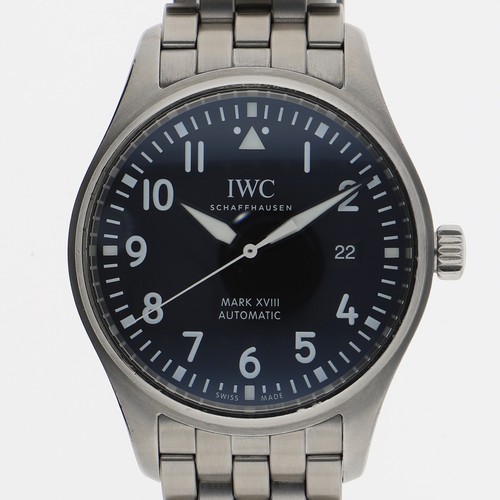 Iwc iw327011 pilot watch black - iwc,