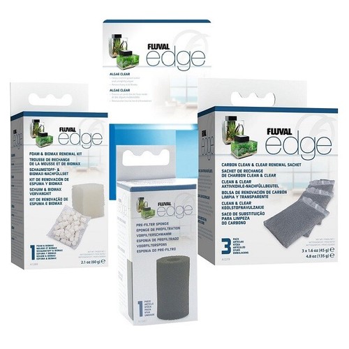 Fluval edge filter - filter, media