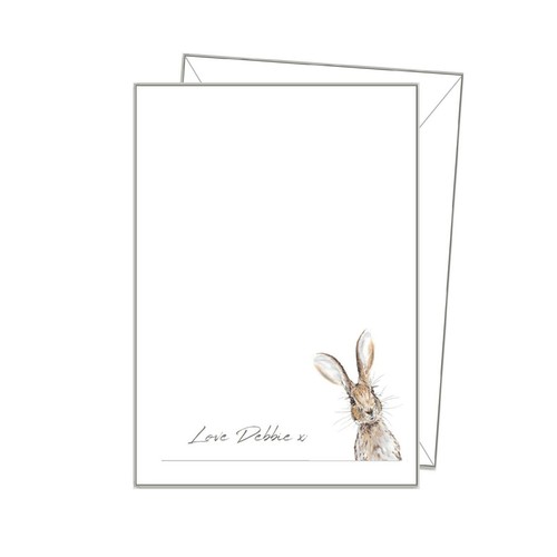 Hare writing paper - writing,
