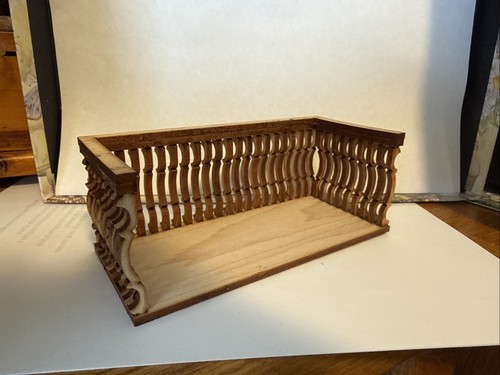 Juliet balcony for 12 - balcony, 1:12