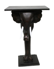 HAND CARVED WOODEN ELEPHANT