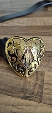Vintage Gucci Heart Crest Gold