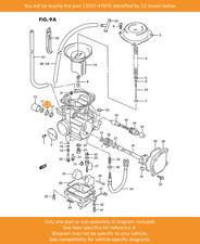 SUZUKI washer, 13557-47070 OEM