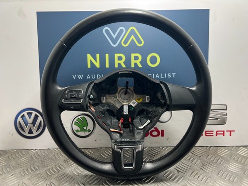Polo leather steering - polo, wheel