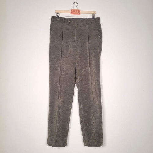 Bruhl corduroy trousers - trousers, green