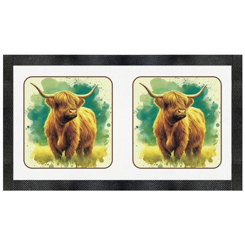 Standing highland cow pet - 'standing,