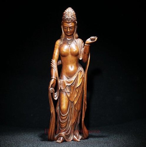 Old china boxwood - hand, carved