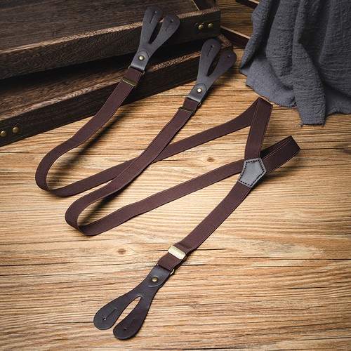 Coffee coloured elasticated - coffee-coloured,