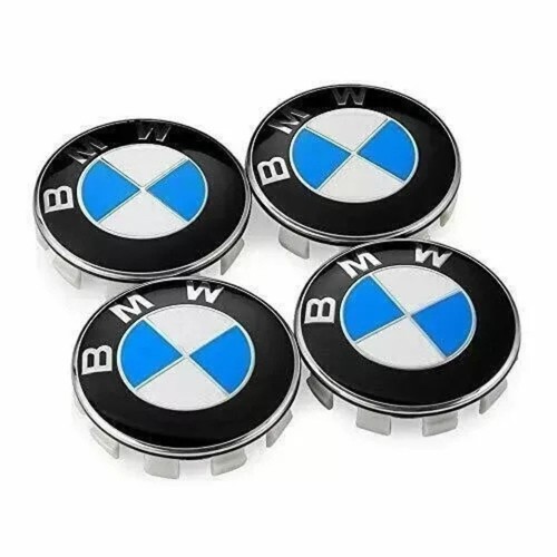Bmw alloy blue - wheel, centre