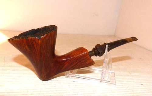 Vintage estate smoking pipe - estate,