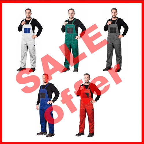 Work trousers men bib brace - men,
