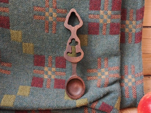 Vintage welsh love spoon - welsh,