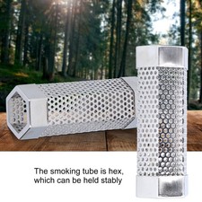 Stainless Steel Smoker Tube Stable Barbecue Smoke Generator For Hot Cold Smoking