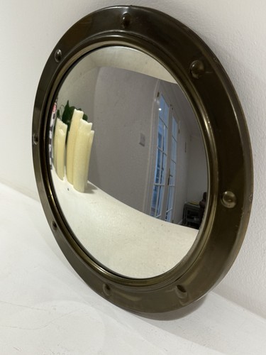 Brass port hole convex - hole,